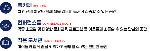 커뮤니티 시설 안내